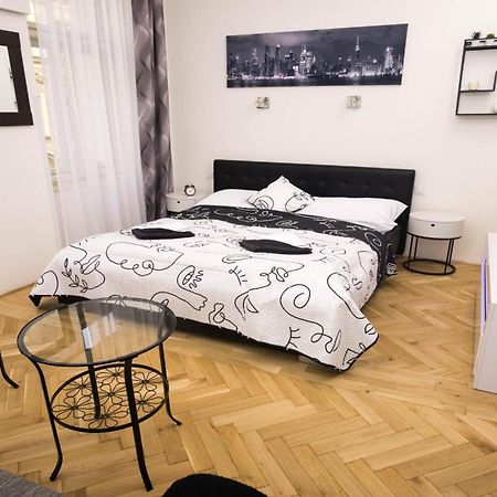 Black & White Apartment Prague By Wenceslas Square And Muzeum Экстерьер фото